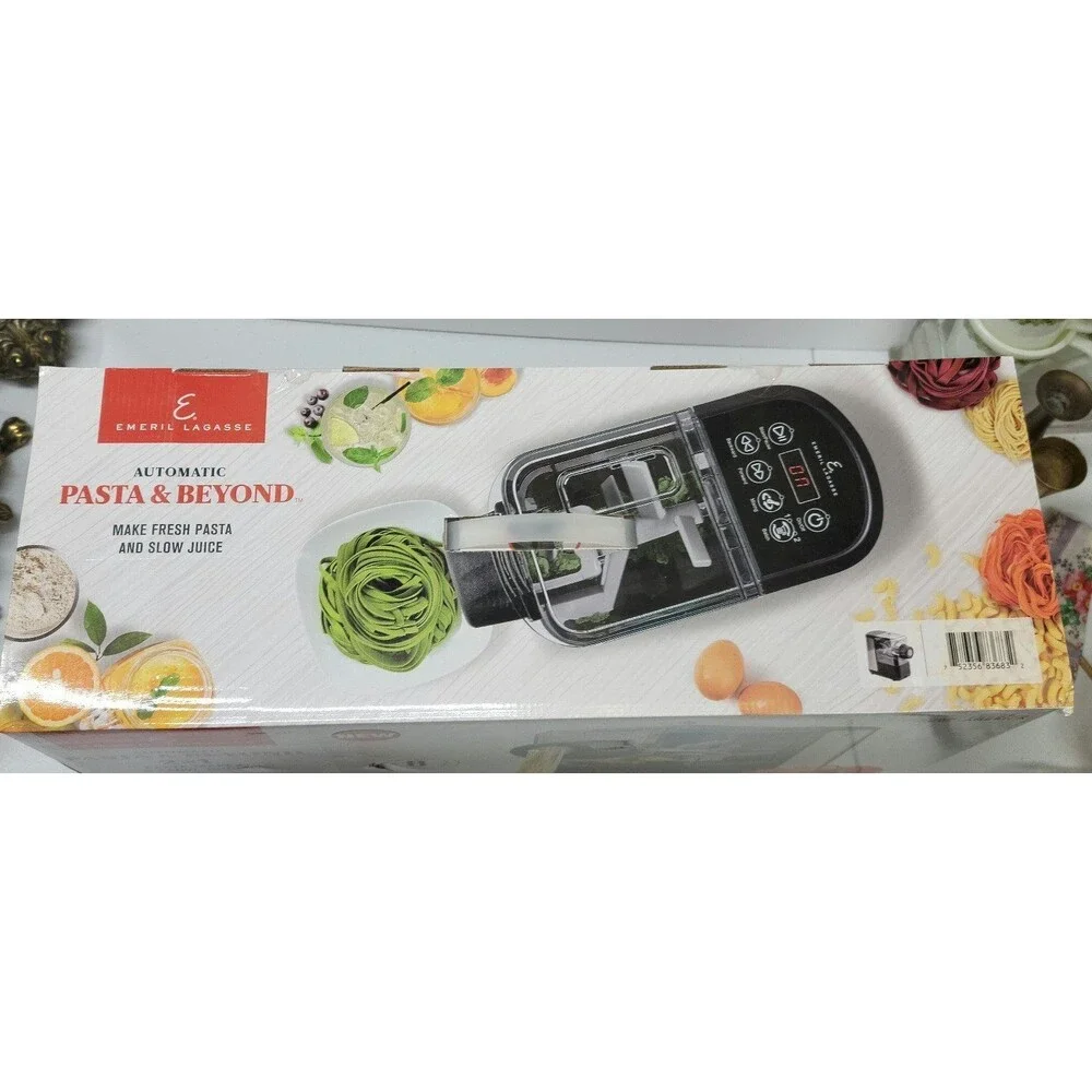 NIB Sealed Emeril Lagasse Pasta & Beyond Pasta Machine Juicer/Frozen 2 in 1